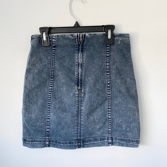 Free People Femme Denim Mini Skirt - Picture 4 of 6